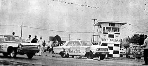 Ubly Dragway - Ubly Dragway June 1964 (newer photo)